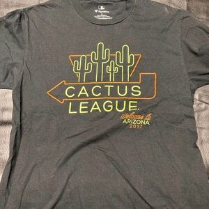 Fanatics Black 2017 Cactus League T-Shirt with Neon Logo